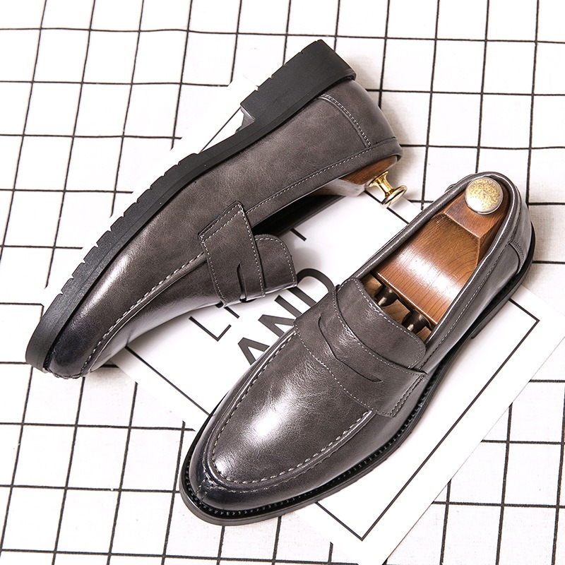 Formal Men Daily Wear Footwear - حذاء رجالي كلاسيكي من الجلد الصناعي