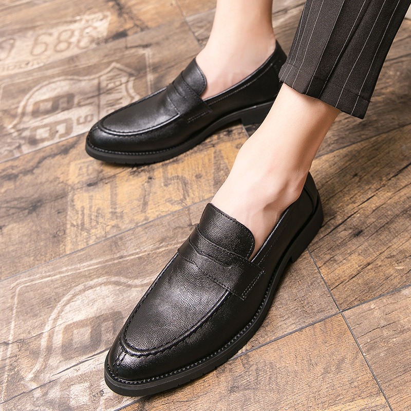 حذاء رجالي كلاسيكي من الجلد ال - مراجعة Formal Men Daily Wear Footwear وسعره