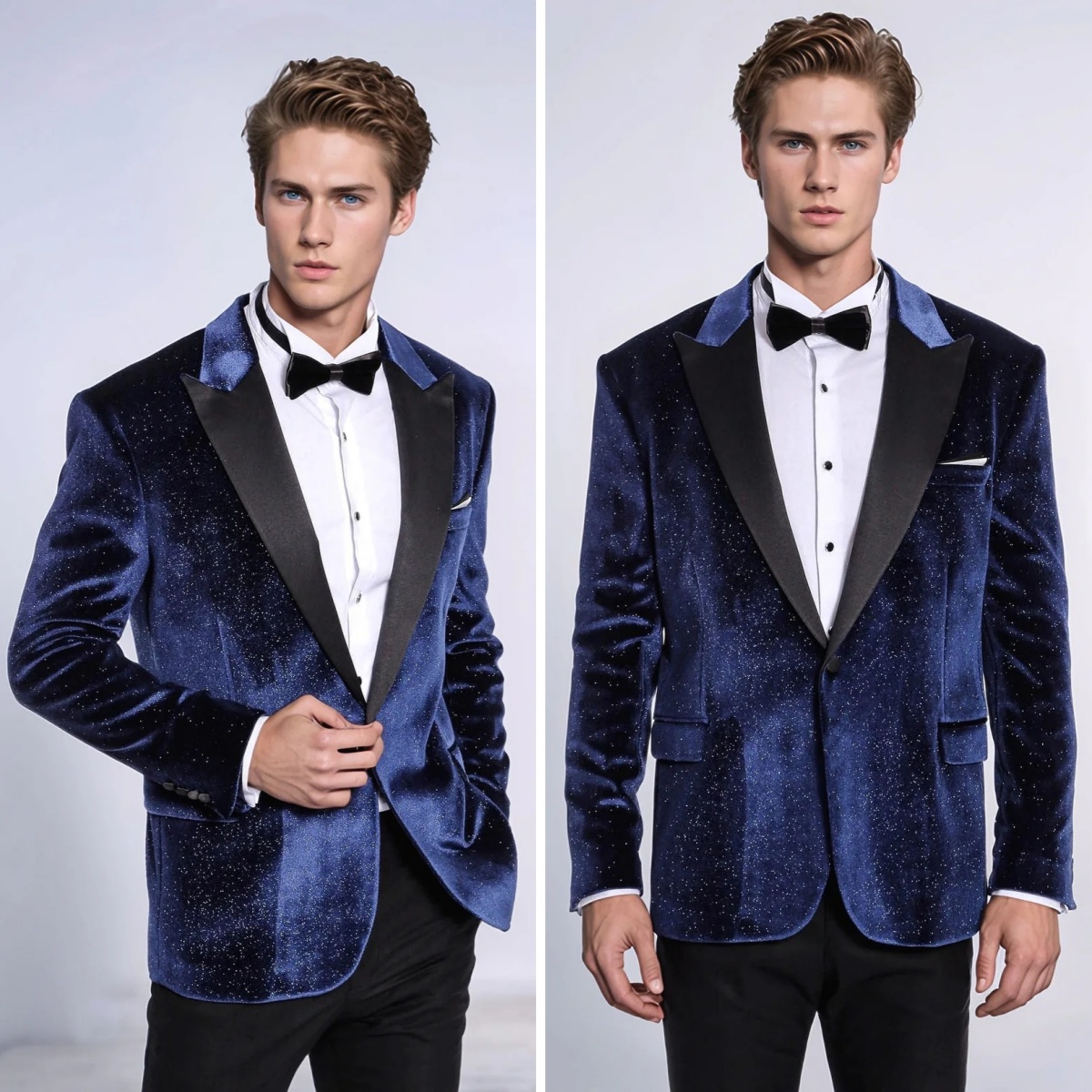 بدلة رجالية عصرية رسمية للأعما - مراجعة Men Formal Wear Modern وسعره
