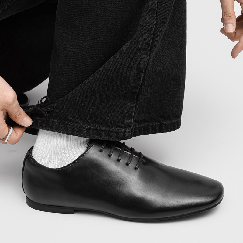 أحذية أكسفورد رجالية برباط، أح - مراجعة Formal Men Daily Wear Footwear وسعره