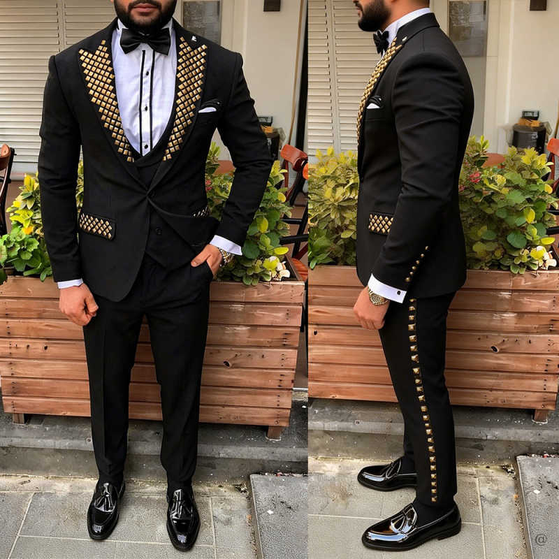 بدلة زفاف رسمية للرجال العصريي - مراجعة Men Formal Wear Modern وسعره